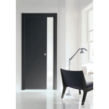 Дизайн Морден Меламин Деревянная Дверь, Темный Цвет Дома, Офиса, Двери, Дверные Украшения С7-М-1008